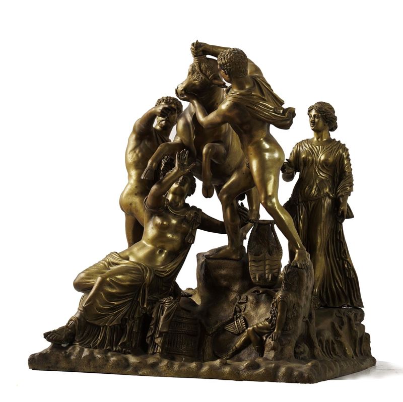 Toro Farnese. Fonditore del XIX-XX secolo