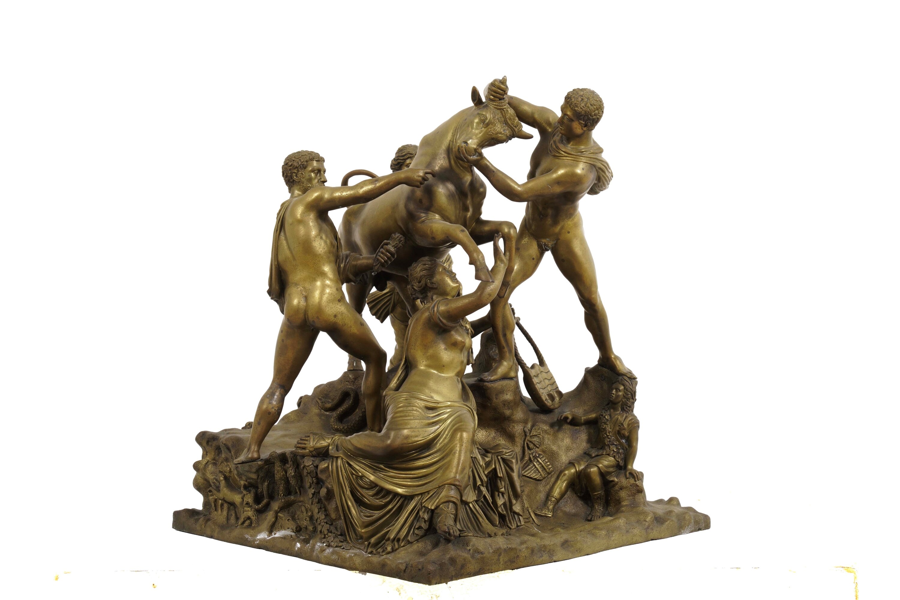 Toro Farnese. Fonditore del XIX-XX secolo
