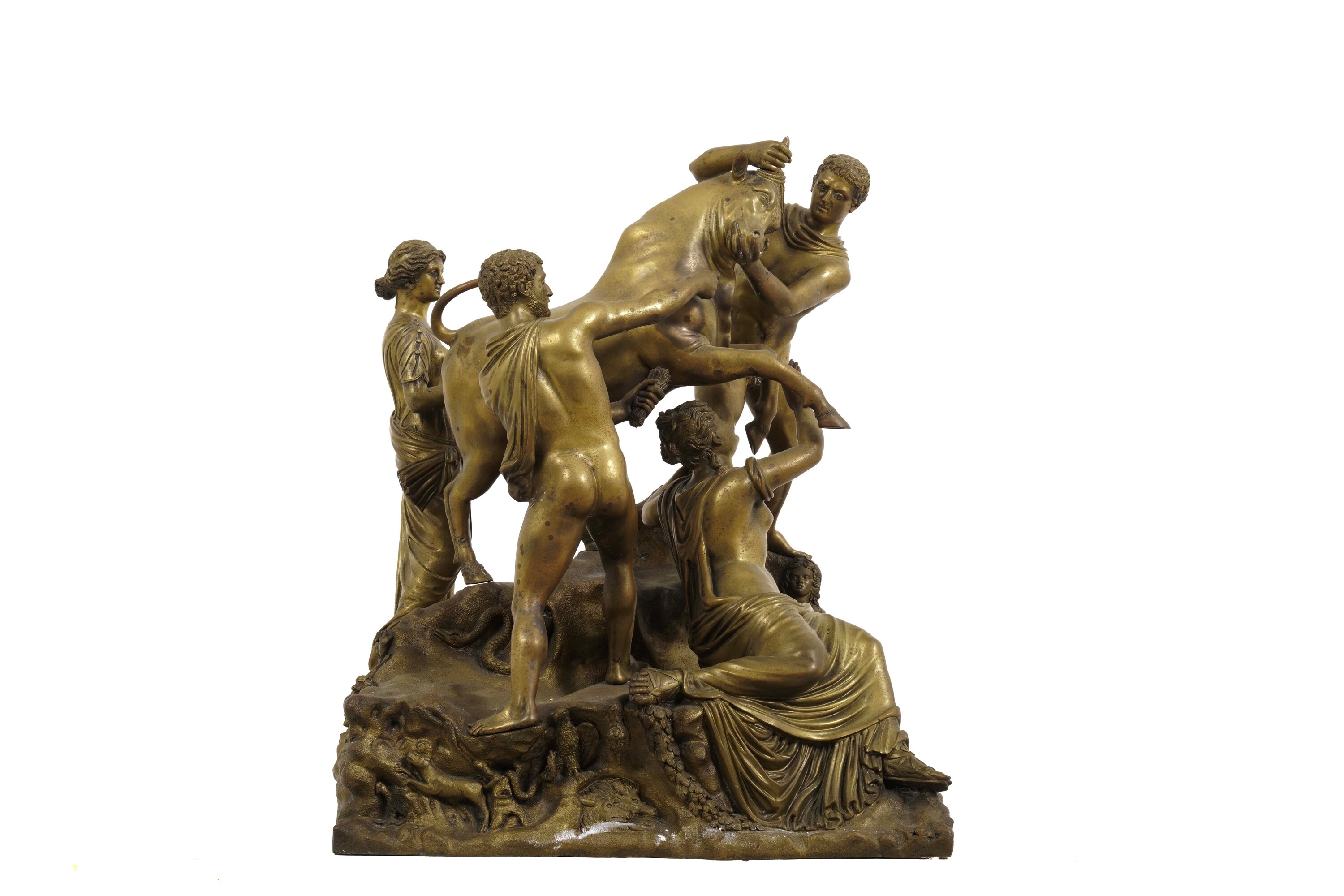 Toro Farnese. Fonditore del XIX-XX secolo
