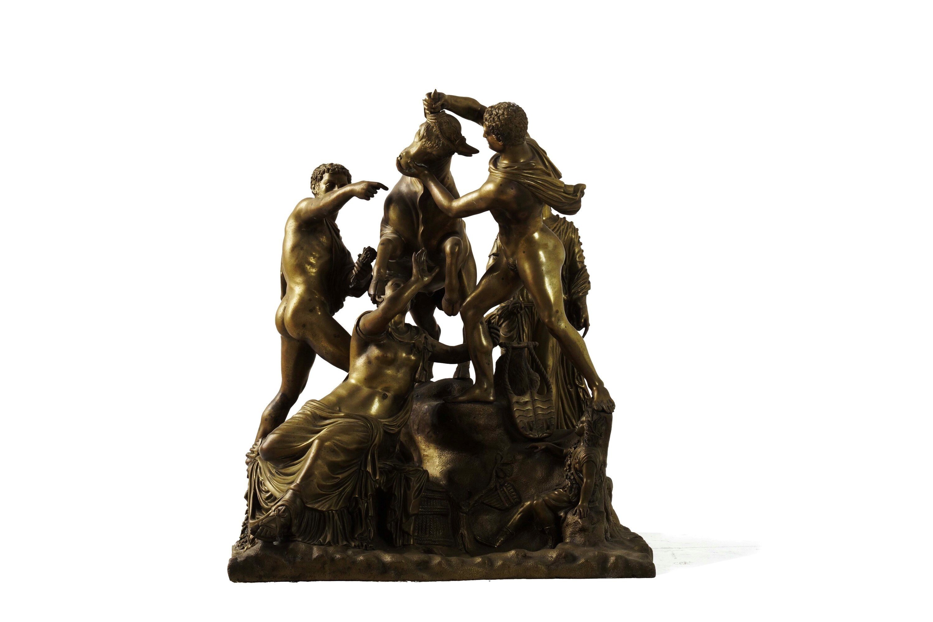 Toro Farnese. Fonditore del XIX-XX secolo