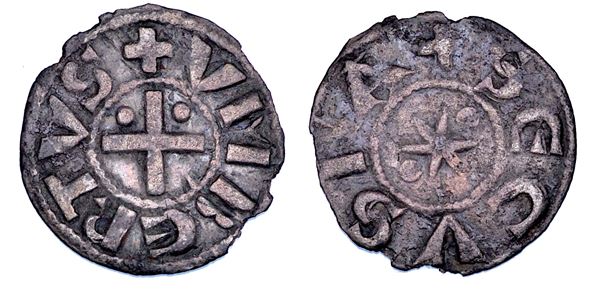 DUCATO DI SAVOIA. UMBERTO II il Rinforzato, 1080-1103. Obolo. I tipo.
