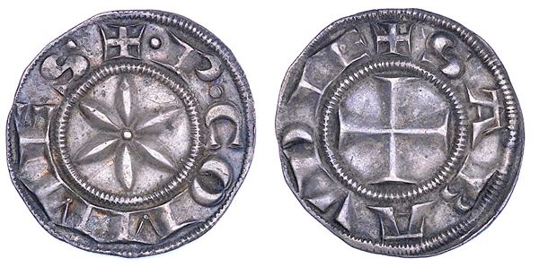 DUCATO DI SAVOIA. PIETRO II Il Piccolo Carlomagno, 1263-1268. Denaro Secusino? Forte?