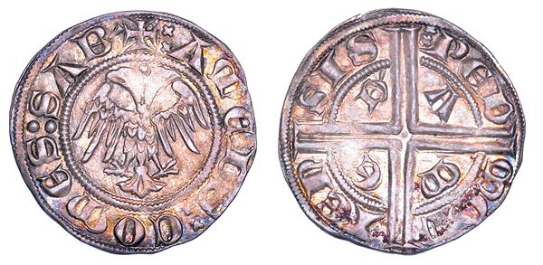 DUCATO DI SAVOIA. AMEDEO V il Grande, 1285-1323. Grosso di Piemonte.