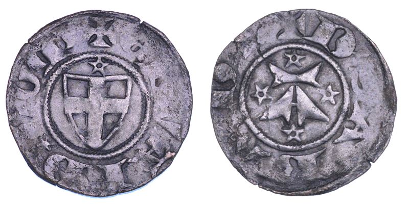DUCATO DI SAVOIA. EDOARDO il Liberale, 1323-1329. Forte. I tipo.  - Auction Numismatics - Cambi Casa d'Aste