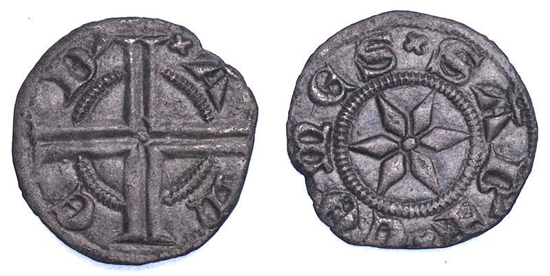 DUCATO DI SAVOIA. AMEDEO V il Grande, 1285-1323. Obolo di Piemonte o Maglia.  - Asta Numismatica - Cambi Casa d'Aste