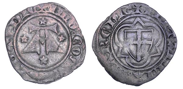 DUCATO DI SAVOIA. AIMONE il Pacifico, 1329-1343. Grosso denaro bianco escucellato.