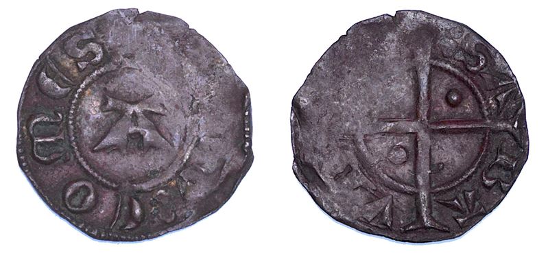 DUCATO DI SAVOIA. AIMONE il Pacifico, 1329-1343. Obolo piccolo bianco.  - Auction Numismatics - Cambi Casa d'Aste