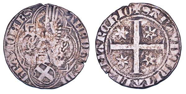 DUCATO DI SAVOIA. AMEDEO VI il Conte Verde, 1343-1383.   Grosso. I tipo.