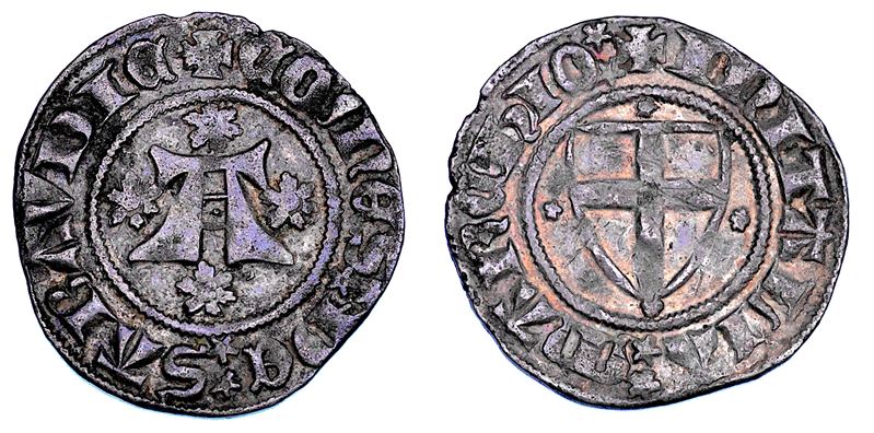 DUCATO DI SAVOIA. AMEDEO VI il Conte Verde, 1343-1383. Forte escucellato. I tipo.  - Auction Numismatics - Cambi Casa d'Aste
