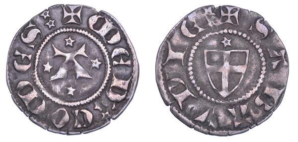DUCATO DI SAVOIA. AMEDEO VI il Conte Verde, 1343-1383. Forte nero.