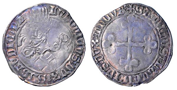 DUCATO DI SAVOIA. LUDOVICO Il Generoso, 1440-1465. Doppio grosso.