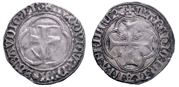 DUCATO DI SAVOIA. LUDOVICO Il Generoso, 1440-1465. Doppio bianco.