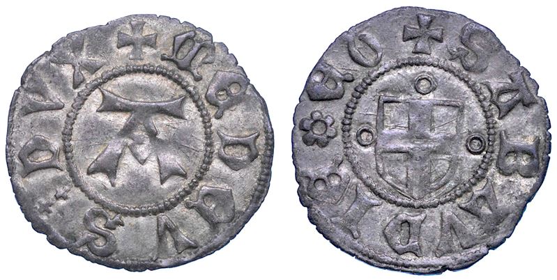 DUCATO DI SAVOIA. AMEDEO IX Il Beato, 1465-1472. Forte.  - Asta Numismatica - Cambi Casa d'Aste