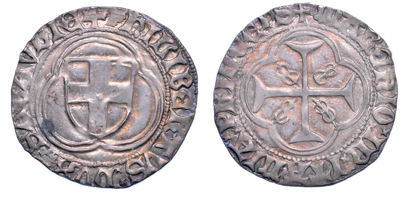 DUCATO DI SAVOIA. FILIBERTO I Il Cacciatore, 1472-1482. Parpagliola.  - Auction Numismatics - Cambi Casa d'Aste