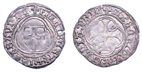 DUCATO DI SAVOIA. FILIBERTO I Il Cacciatore, 1472-1482. Mezza Parpagliola.