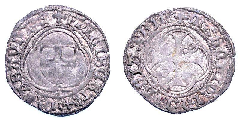 DUCATO DI SAVOIA. FILIBERTO I Il Cacciatore, 1472-1482. Mezza Parpagliola.  - Auction Numismatics - Cambi Casa d'Aste