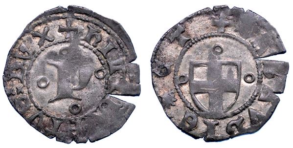 DUCATO DI SAVOIA. FILIBERTO I Il Cacciatore, 1472-1482. Forte. I tipo.