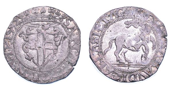DUCATO DI SAVOIA. CARLO II Il Buono, 1504-1553. Cavallotto 1552.