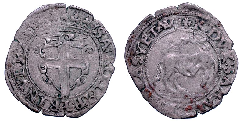 DUCATO DI SAVOIA. CARLO II Il Buono, 1504-1553. Cavallotto s.d.  - Auction Numismatics - Cambi Casa d'Aste