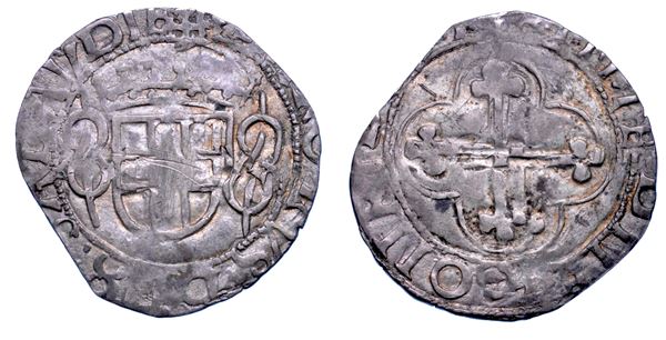 DUCATO DI SAVOIA. CARLO II Il Buono, 1504-1553. Grosso di Savoia. II tipo.