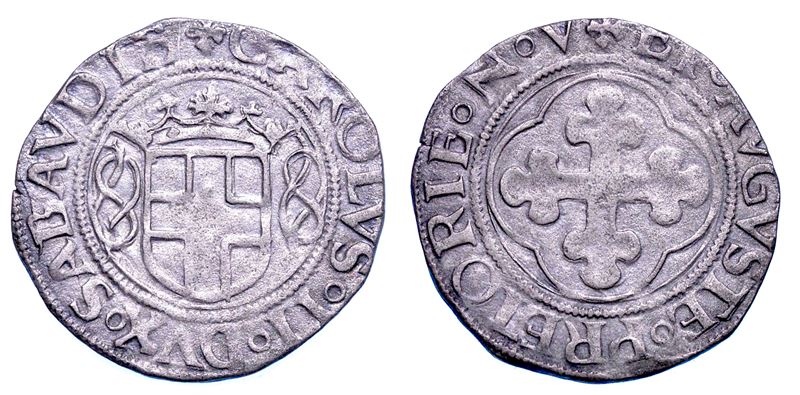 DUCATO DI SAVOIA. CARLO II Il Buono, 1504-1553. Grosso. III tipo.  - Auction Numismatics - Cambi Casa d'Aste
