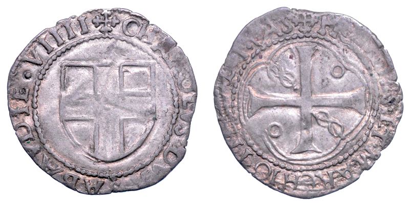 DUCATO DI SAVOIA. CARLO II Il Buono, 1504-1553. Parpagliola. II tipo.  - Asta Numismatica - Cambi Casa d'Aste