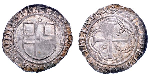 DUCATO DI SAVOIA. CARLO II Il Buono, 1504-1553. Parpagliola. V tipo.