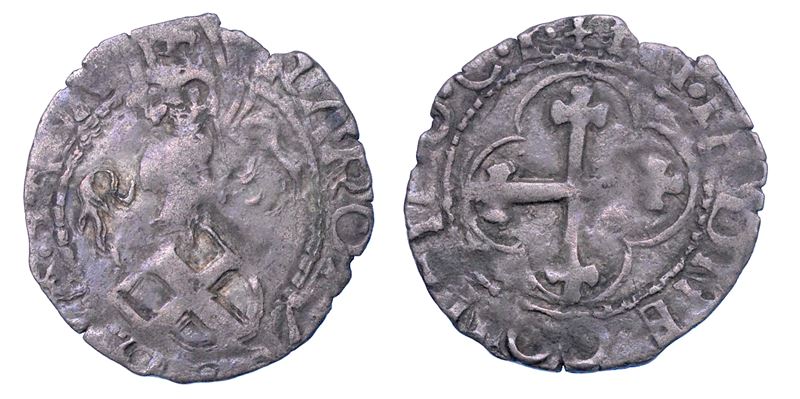 DUCATO DI SAVOIA. CARLO II Il Buono, 1504-1553. Mezzo grosso. II tipo.  - Auction Numismatics - Cambi Casa d'Aste