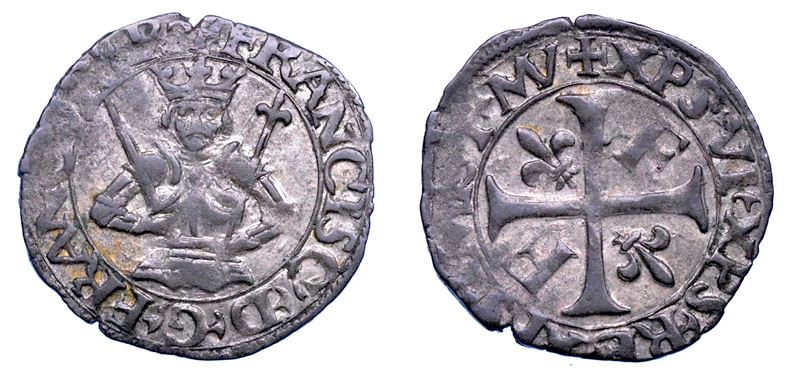 TORINO. FRANCESCO I D'ANGOULEME, 1515-1547. Soldo.  - Asta Numismatica - Cambi Casa d'Aste