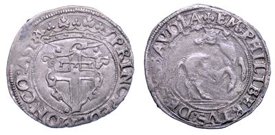 Ducato di Savoia, Emanuele Filiberto: Testa di ferro, 1538-1580, I Periodo come Conte di Asti (15...