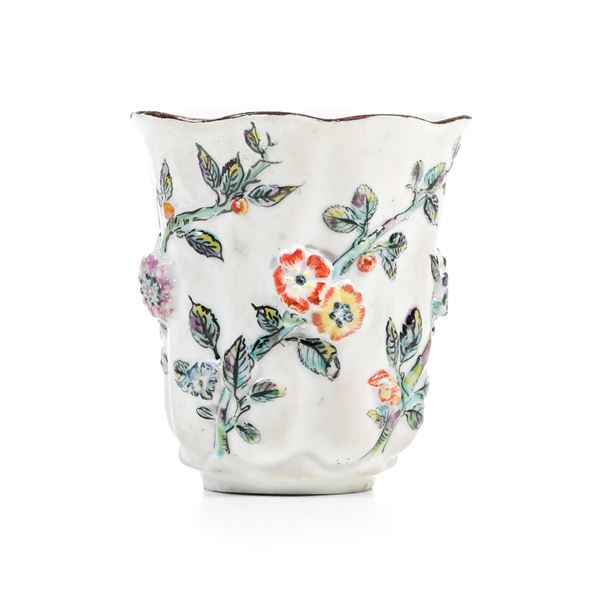 Rara tazza Inghilterra, Manifattura di Chelsea, 1745-49 circa 