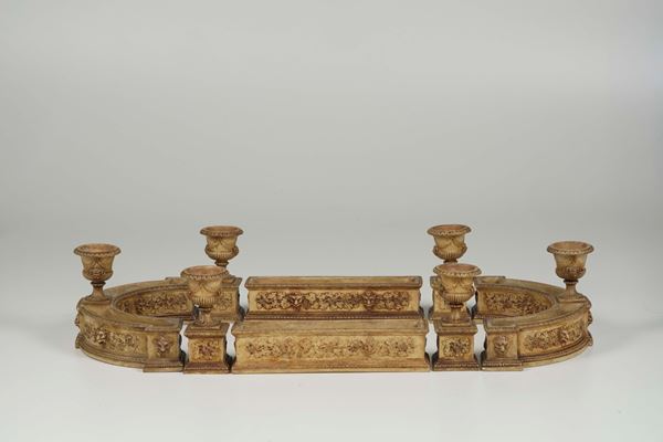 Centrotavola. <BR>Signa, manifattura Dini Cellai, XX secolo.<BR>
