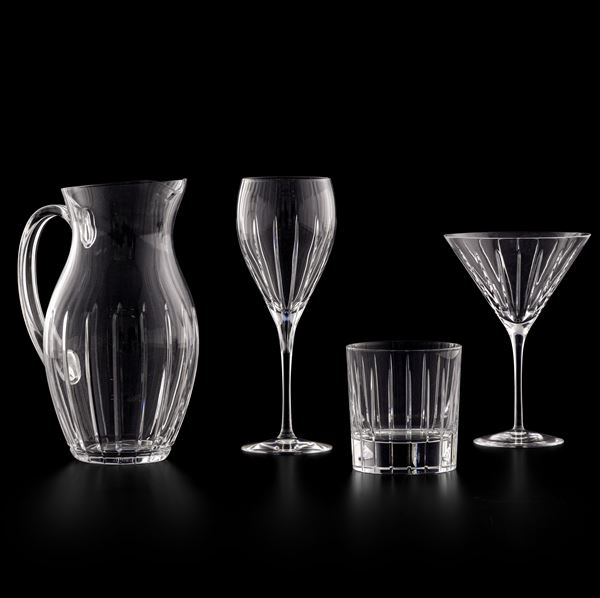 Servizio di calici “Iriana” Parigi, Manifattura Christofle, verso la fine del XX secolo 