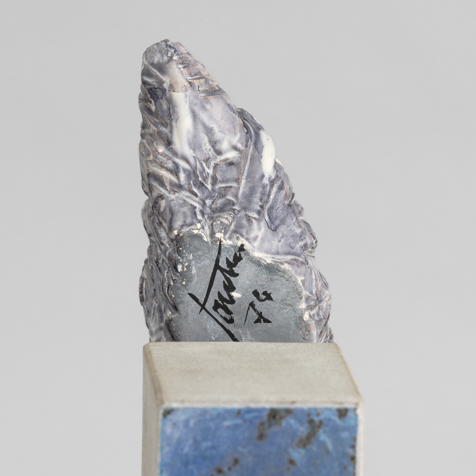 Marcello Fantoni - Scultura in ceramica a colaggio - Firenze 1974