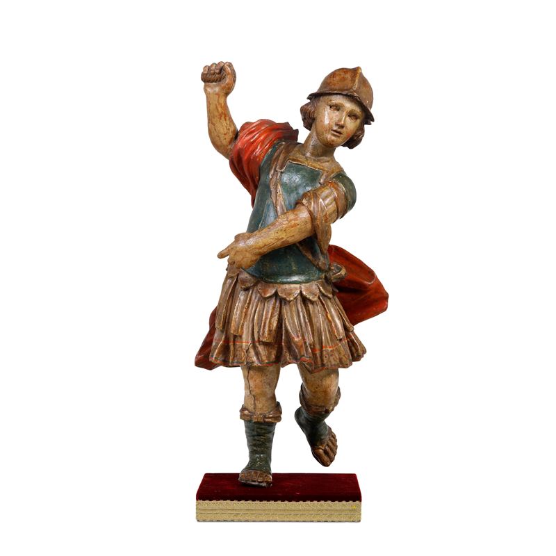 Santo guerriero. Arte barocca italiana, XVII-XVIII secolo  - Asta Dimore Italiane - Cambi Casa d'Aste