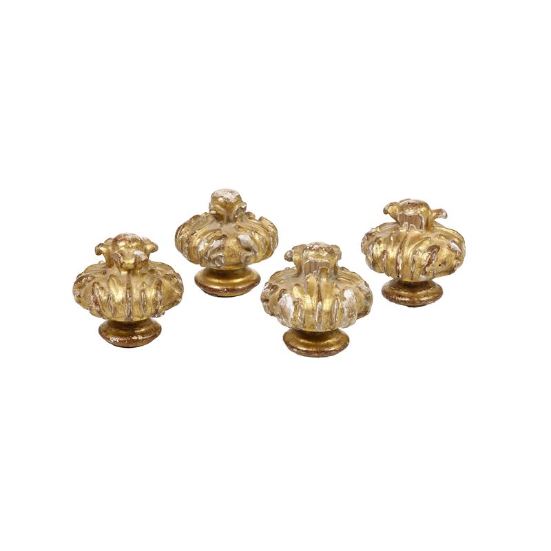 Quattro elementi decorativi. XIX secolo  - Asta Dimore Italiane TIME - Cambi Casa d'Aste