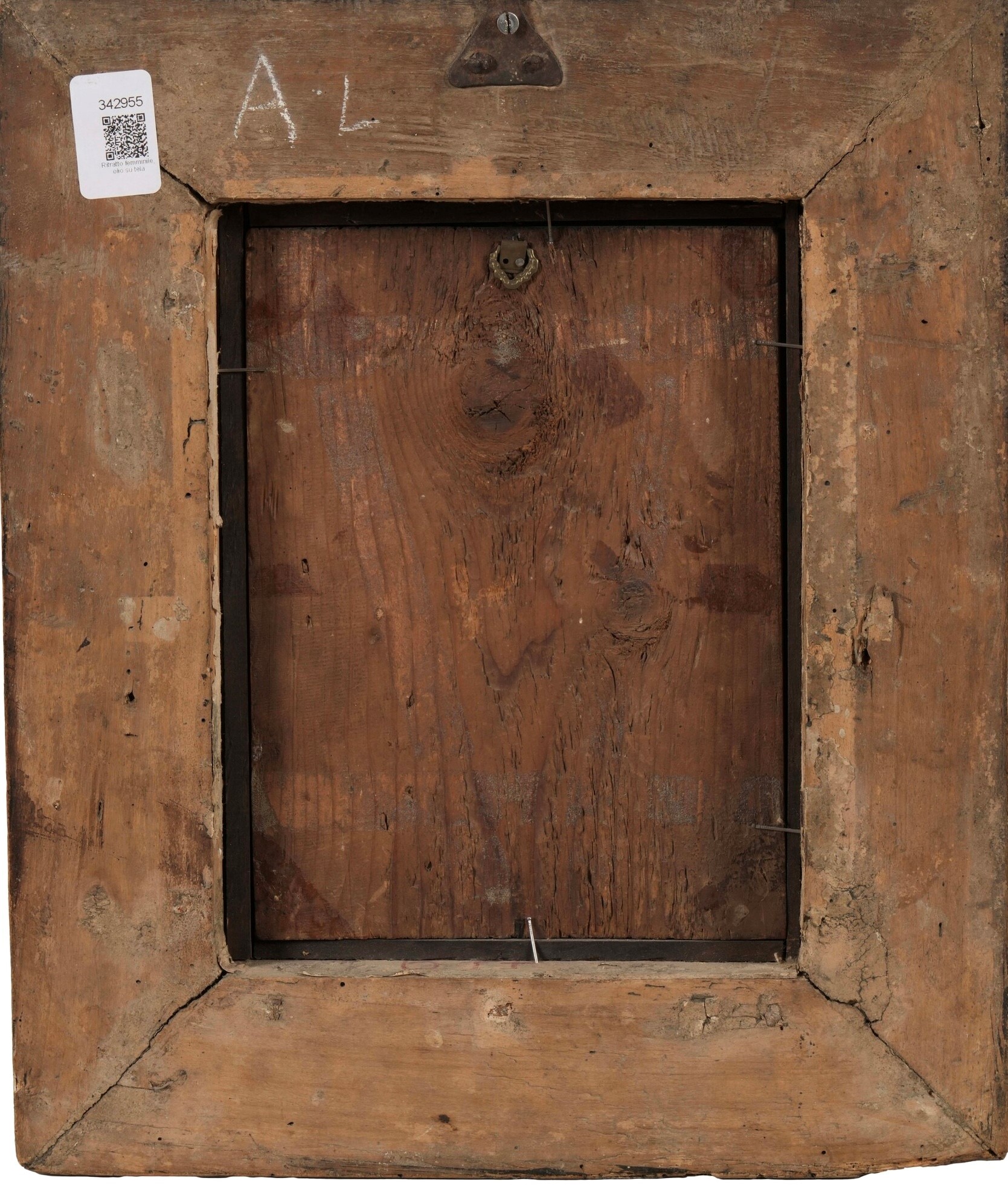 Nei modi della pittura del XVI secolo, Ritratto di giovinetto, olio su carta applicata su tavolet...