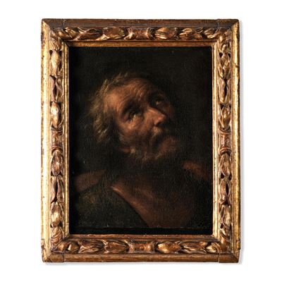 Scuola del XVII secolo, San Pietro, olio su tela