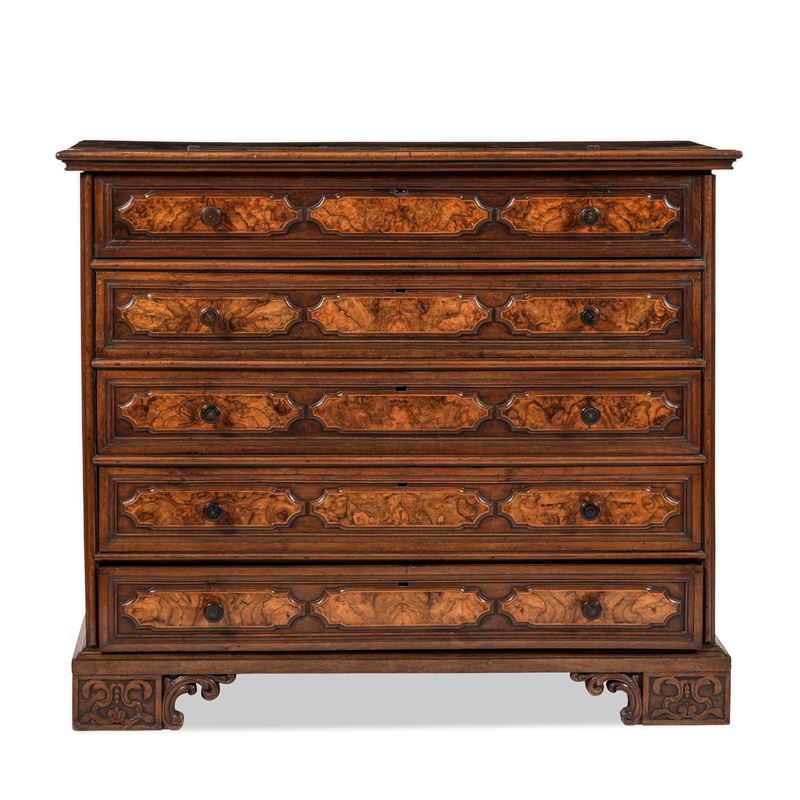 Cassettone. Lombardia, XVII-XVIII secolo  - Asta Dimore Italiane - Cambi Casa d'Aste