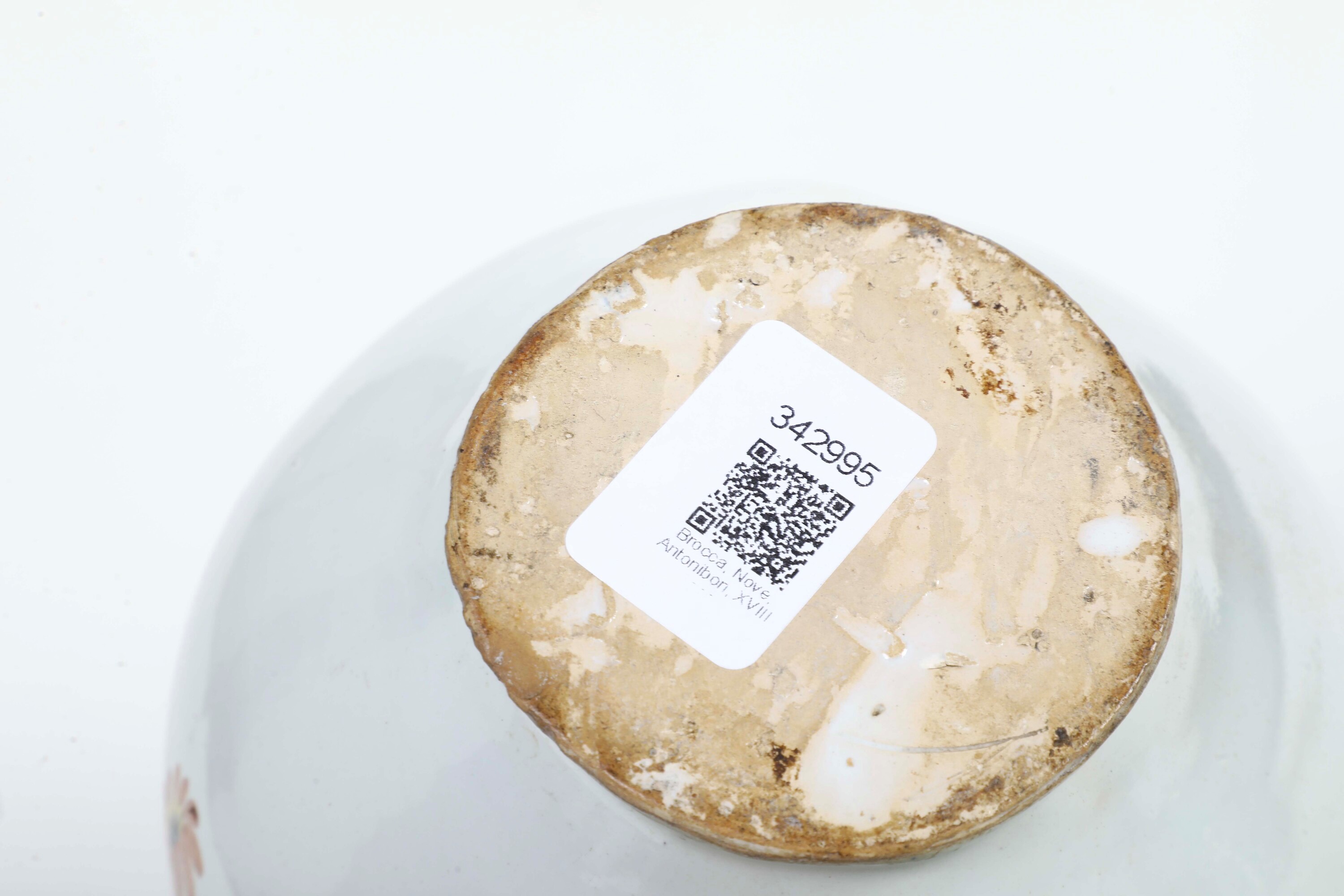 Boccale "bevi se puoi". Nove, probabilmente XIX secolo.