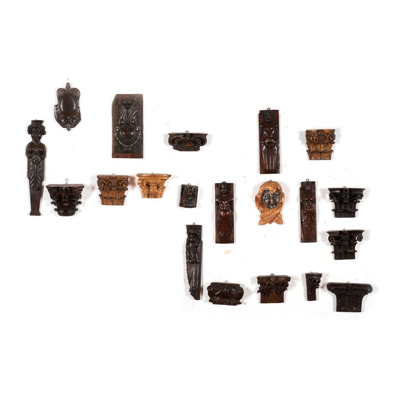 Lotto di numerosi fregi. XVIII-XIX secolo  - Auction Italian Mansions - Cambi Casa d'Aste