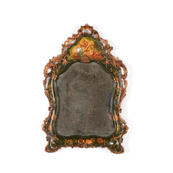 Piccola specchiera. Venezia, XVIII secolo