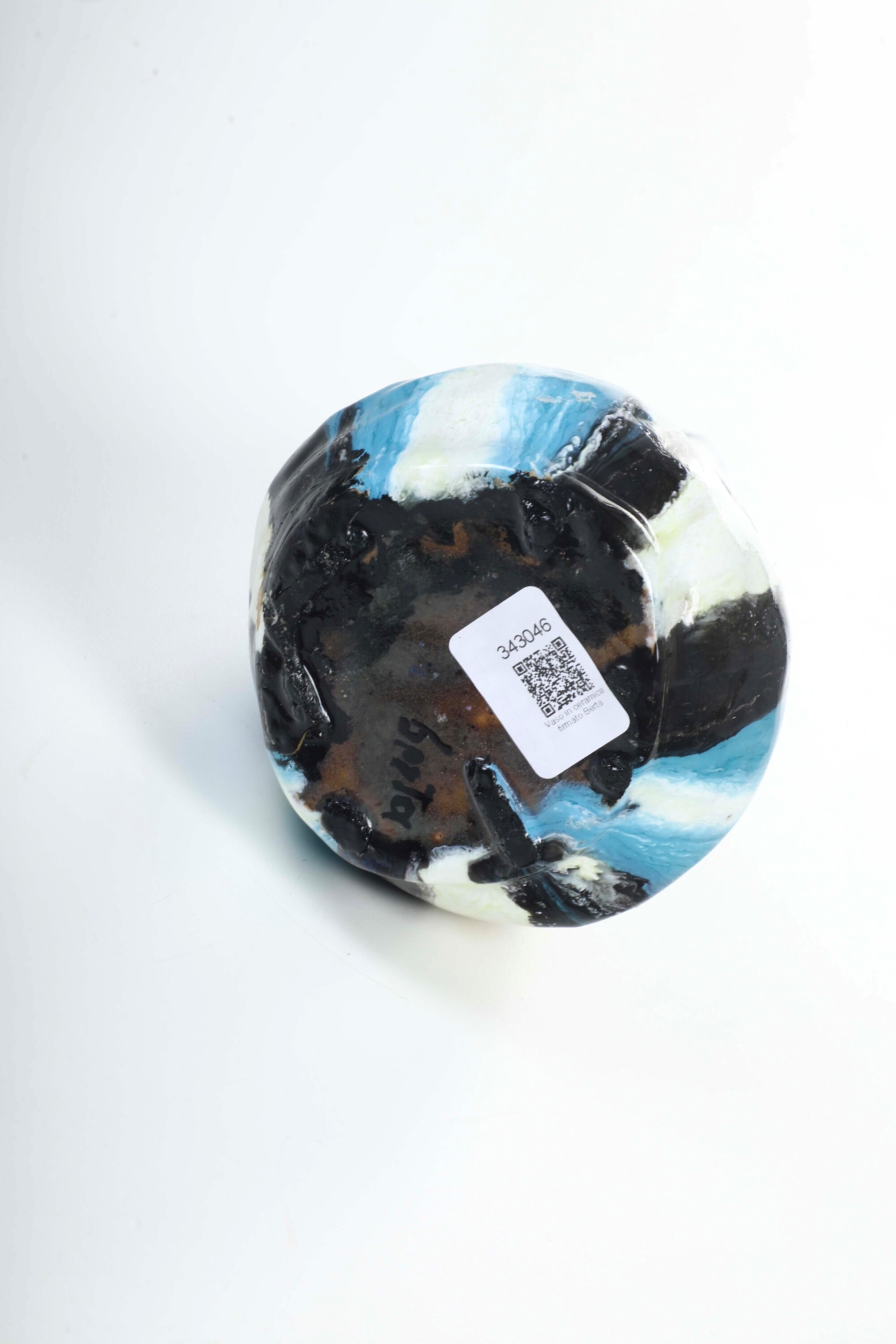 Vaso in Ceramica, Firmato Berta