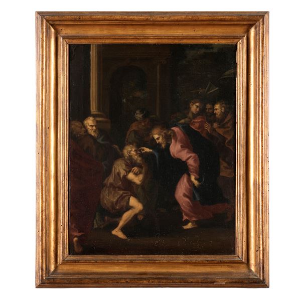 Scuola veneta del XVIII secolo Miracolo di Gesù