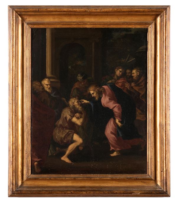 Scuola veneta del XVIII secolo Miracolo di Gesù