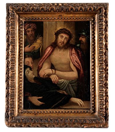 Ecce Homo, olio su rame