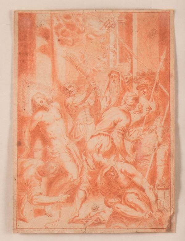 Scuola veneta del XVIII secolo Flagellazione di Cristo