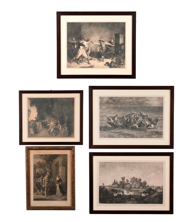 Raccolta incisioni del XIX-XX secolo