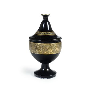 Vaso con Coperchio. Boemia, XX Secolo.
