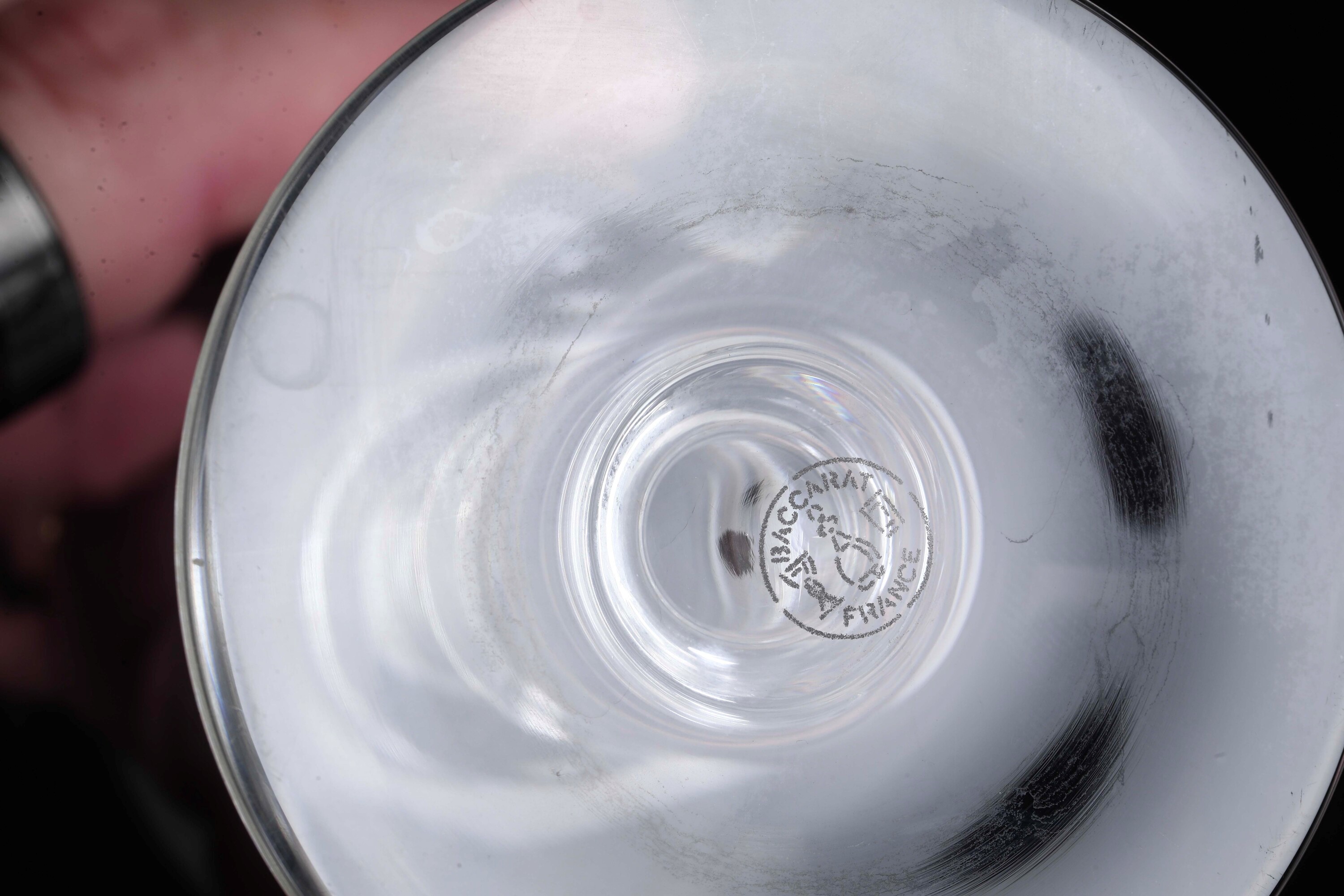 Servizio di Calici “vence” Francia, Manifattura Baccarat, XX Secolo
